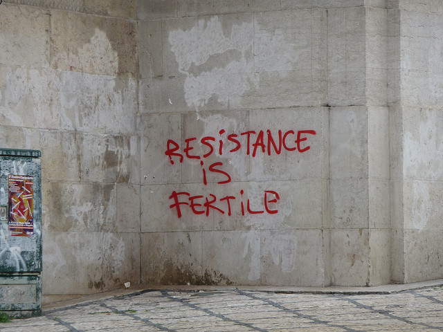  Graffiti in Lisbon, 2009 Source: Dan Benton, Flickr Commons 